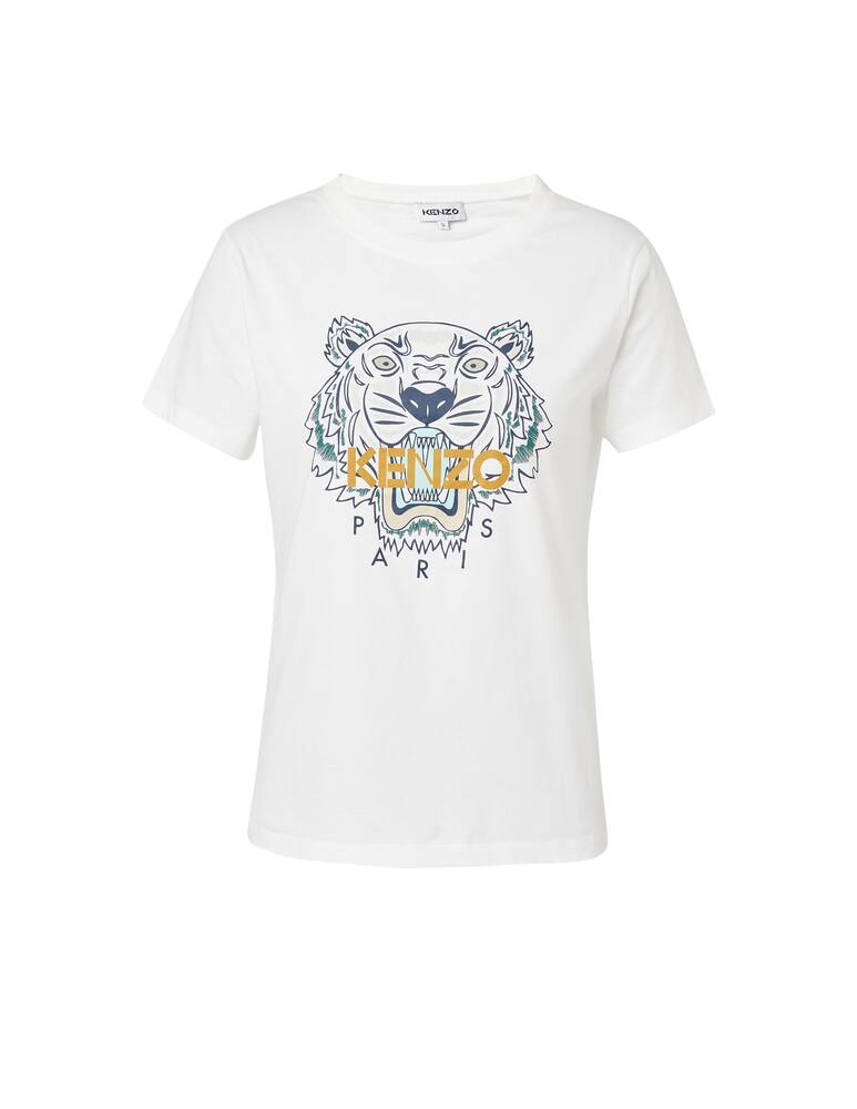 Kenzo T-shirt in cotone Tiger - bianco - immagine 5 Kenzo T-shirt in cotone Tiger - bianco - immagine 5