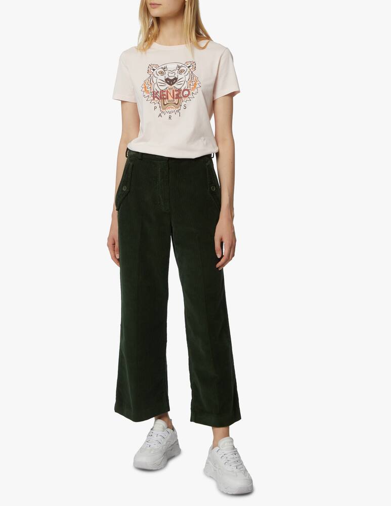 Kenzo Cotton t-shirt Tiger - pink - picture 2 Kenzo Cotton t-shirt Tiger - pink - picture 2