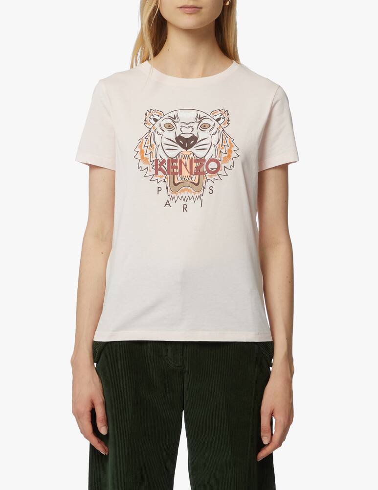 Kenzo Cotton t-shirt Tiger - pink - picture 1 Kenzo Cotton t-shirt Tiger - pink - picture 1