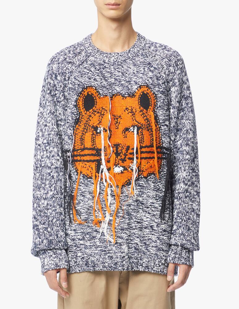 rinascente Kenzo Maglione girocollo k-tiger intarsia