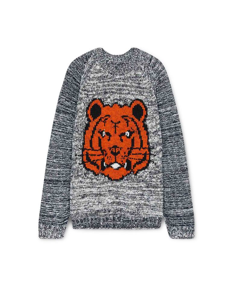 rinascente Kenzo Maglione girocollo k-tiger intarsia