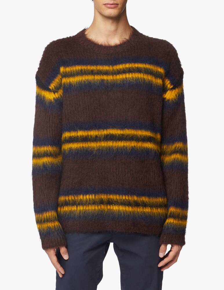 rinascente Kenzo Striped mohair sweater