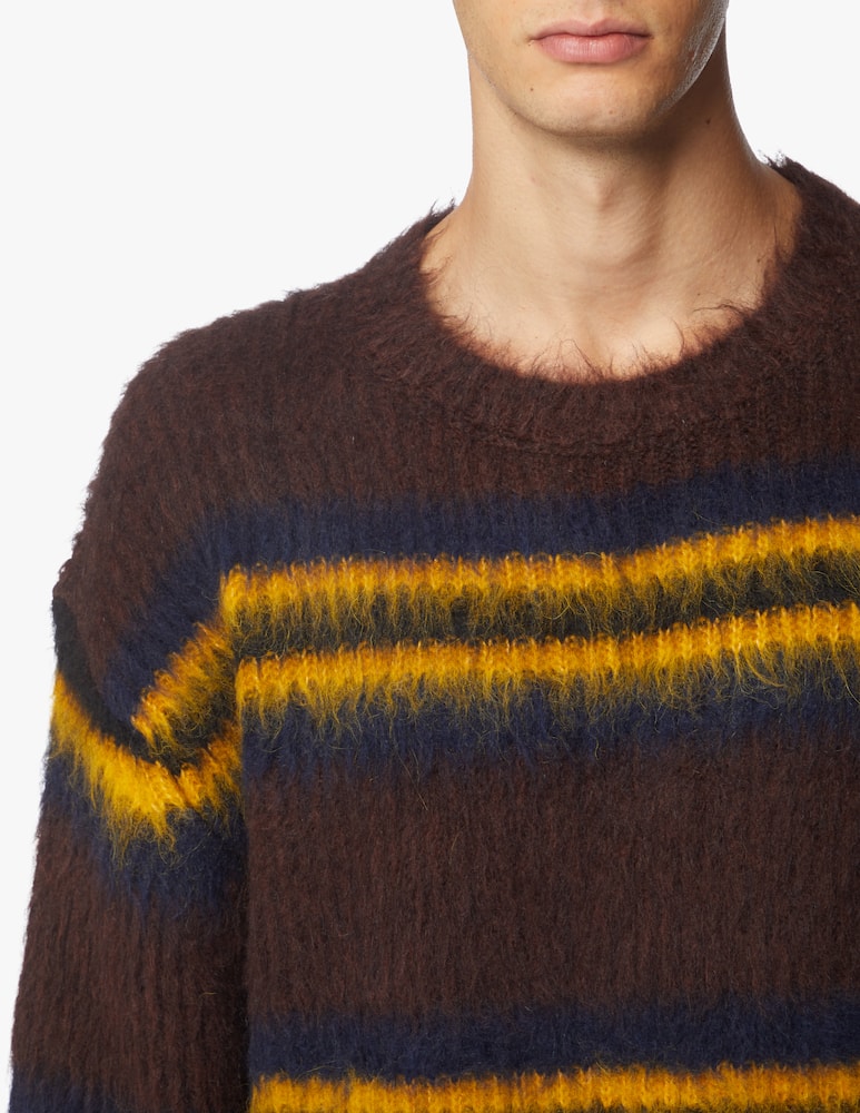rinascente Kenzo Striped mohair sweater