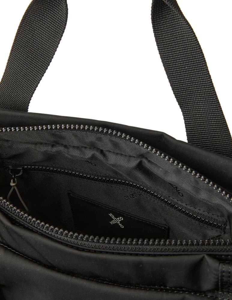 rinascente Kenzo Borsa tote in nylon logo sport - nero