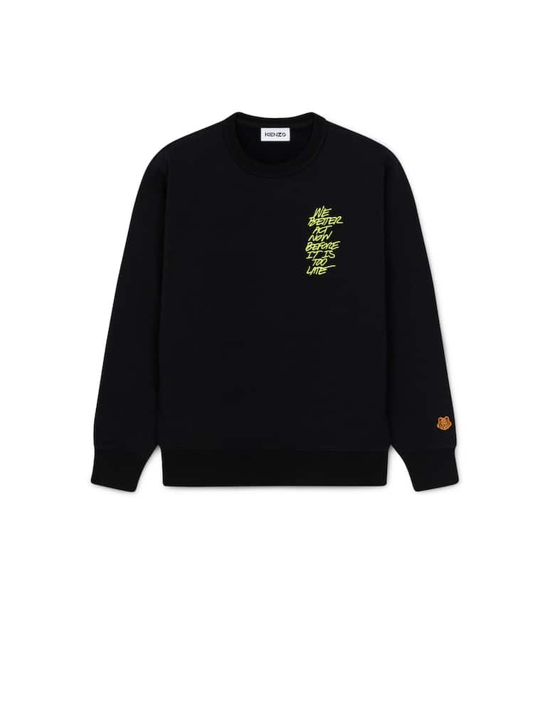 rinascente Kenzo Felpa girocollo in cotone Gots Classic