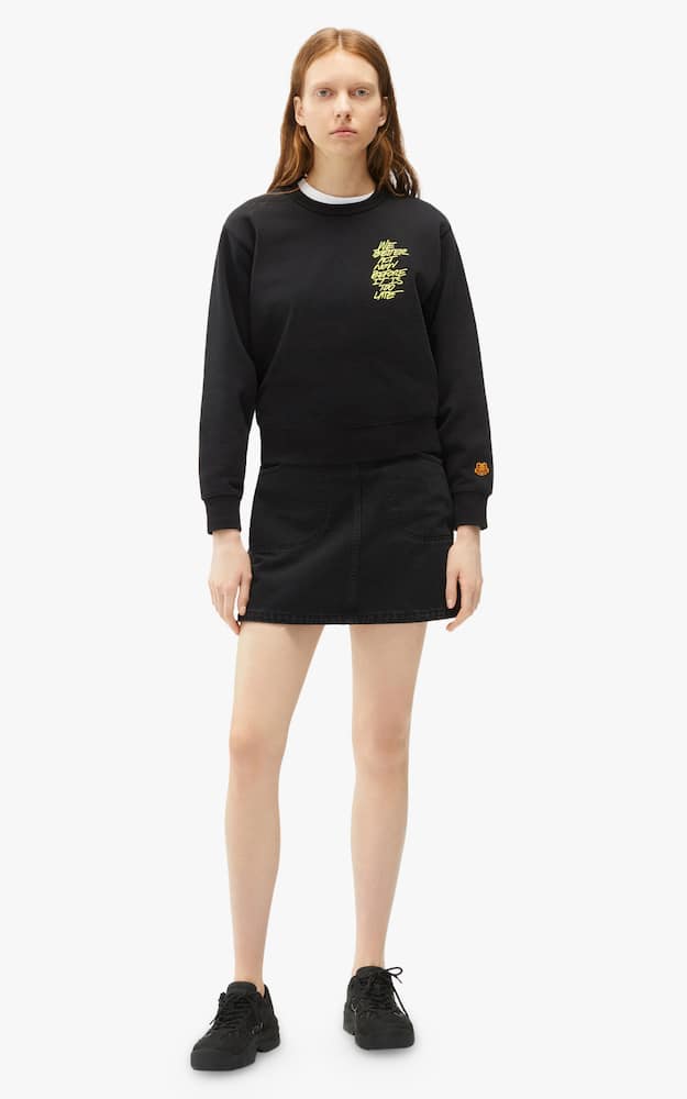 rinascente Kenzo Felpa girocollo in cotone Gots Classic