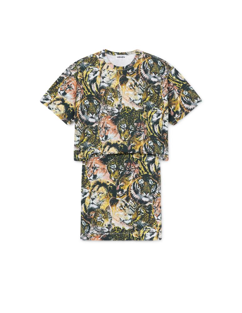 rinascente Kenzo Cotton waisted t-shirt dress Gots 