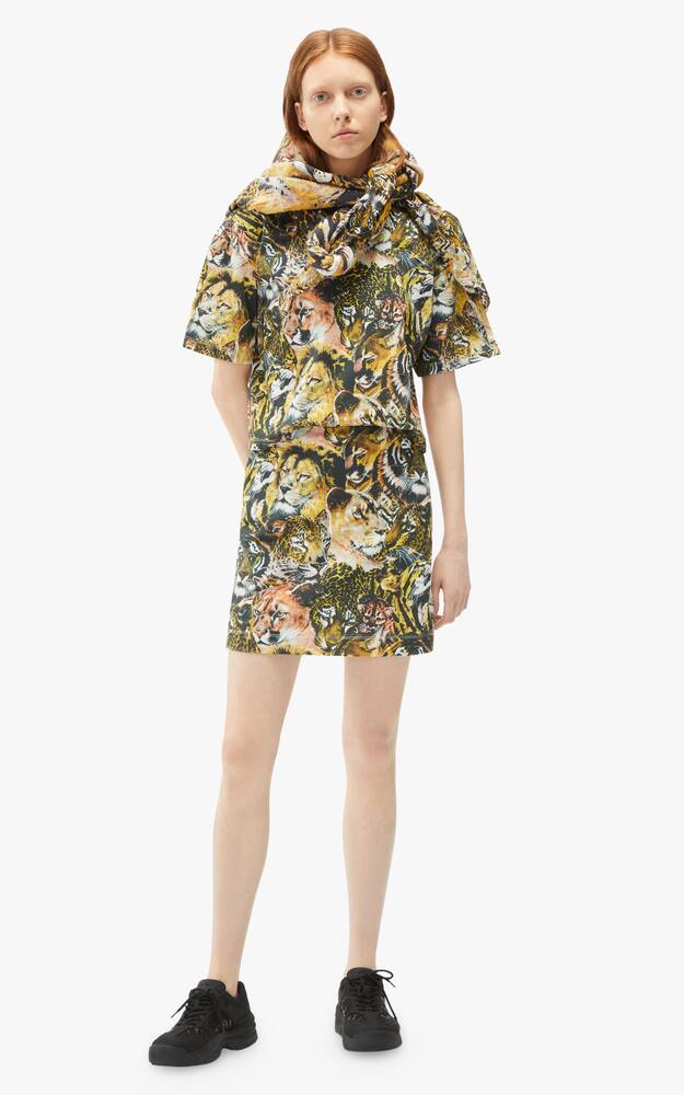 rinascente Kenzo Cotton waisted t-shirt dress Gots 
