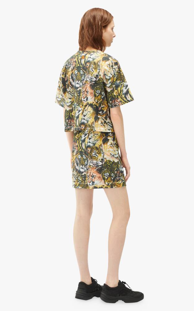 rinascente Kenzo Cotton waisted t-shirt dress Gots 