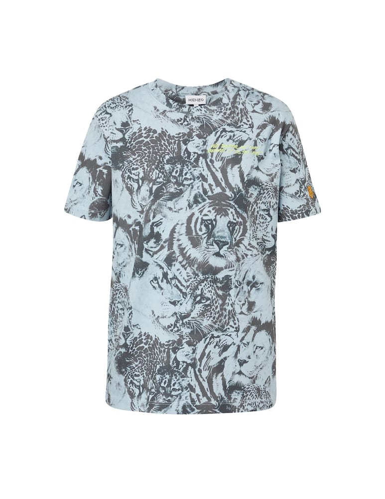 Kenzo T-shirt maxi in cotone Gots - immagine 1 Kenzo T-shirt maxi in cotone Gots - immagine 1