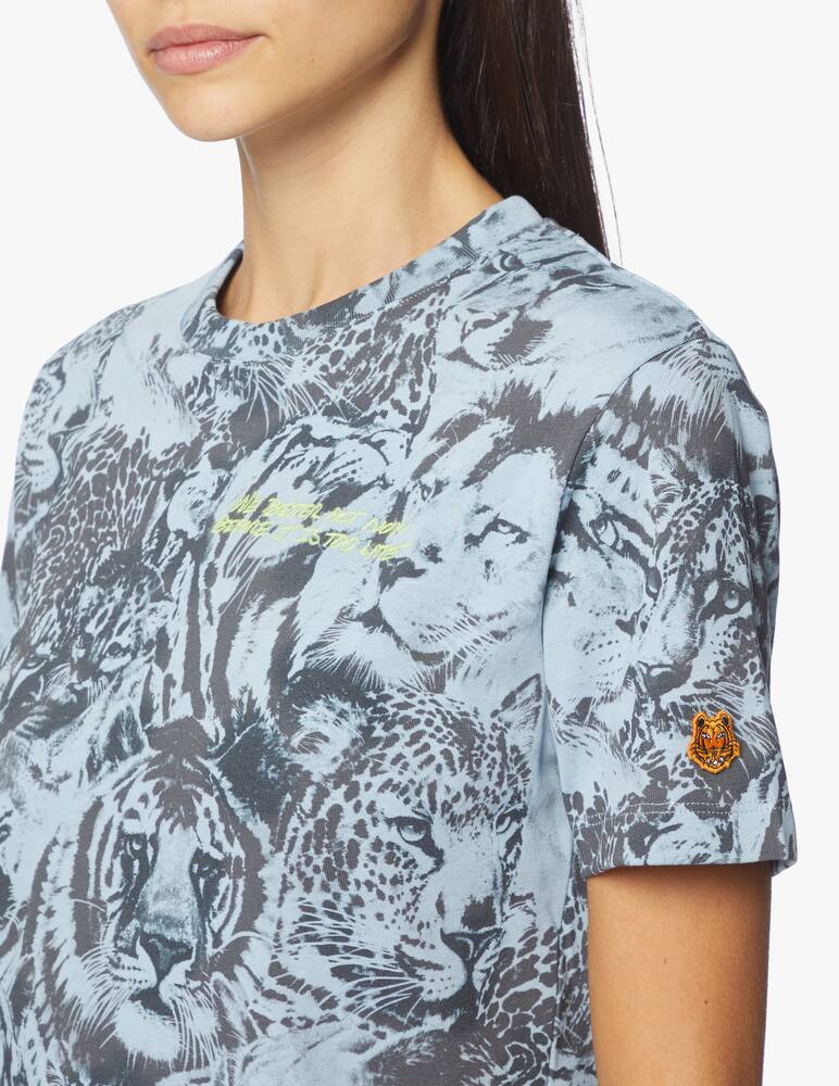 Kenzo T-shirt maxi in cotone Gots - immagine 5 Kenzo T-shirt maxi in cotone Gots - immagine 5
