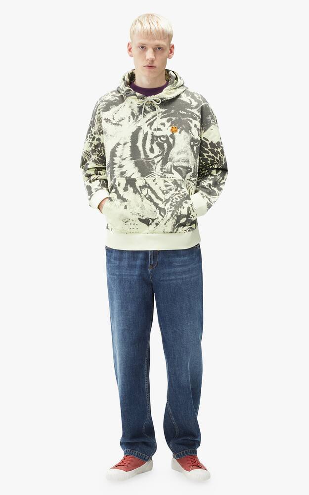 rinascente Kenzo Wwf gots oversized hoodie
