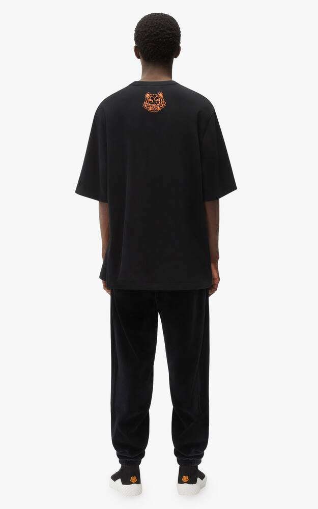 rinascente Kenzo Wwf gots oversize zipped t-shirt