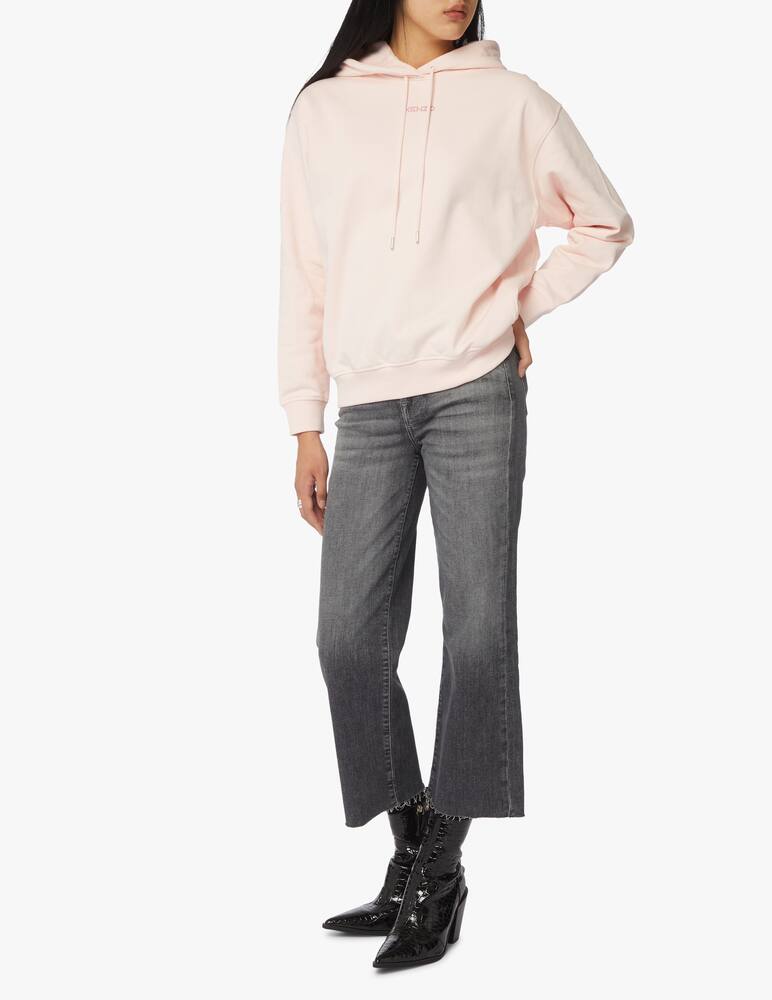 Kenzo Felpa con cappuccio in cotone - rosa - immagine 2 Kenzo Felpa con cappuccio in cotone - rosa - immagine 2