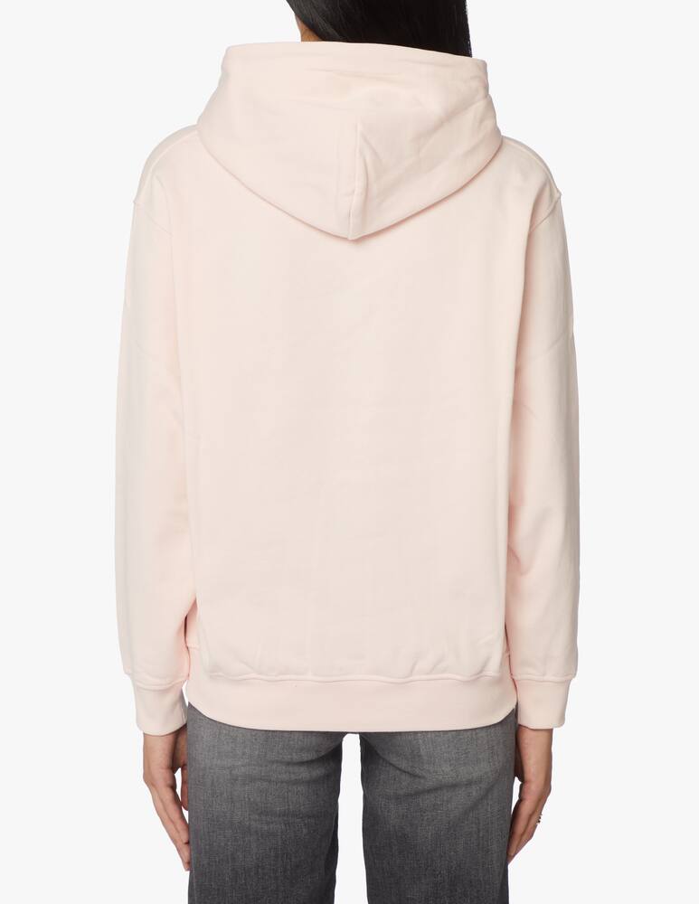 Kenzo Felpa con cappuccio in cotone - rosa - immagine 3 Kenzo Felpa con cappuccio in cotone - rosa - immagine 3
