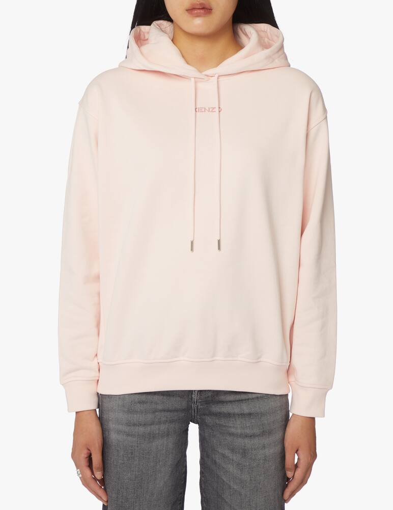 Kenzo Felpa con cappuccio in cotone - rosa - immagine 1 Kenzo Felpa con cappuccio in cotone - rosa - immagine 1