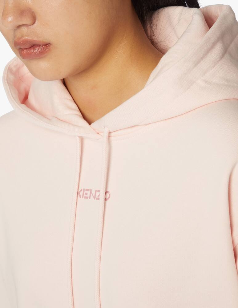 Kenzo Felpa con cappuccio in cotone - rosa - immagine 4 Kenzo Felpa con cappuccio in cotone - rosa - immagine 4