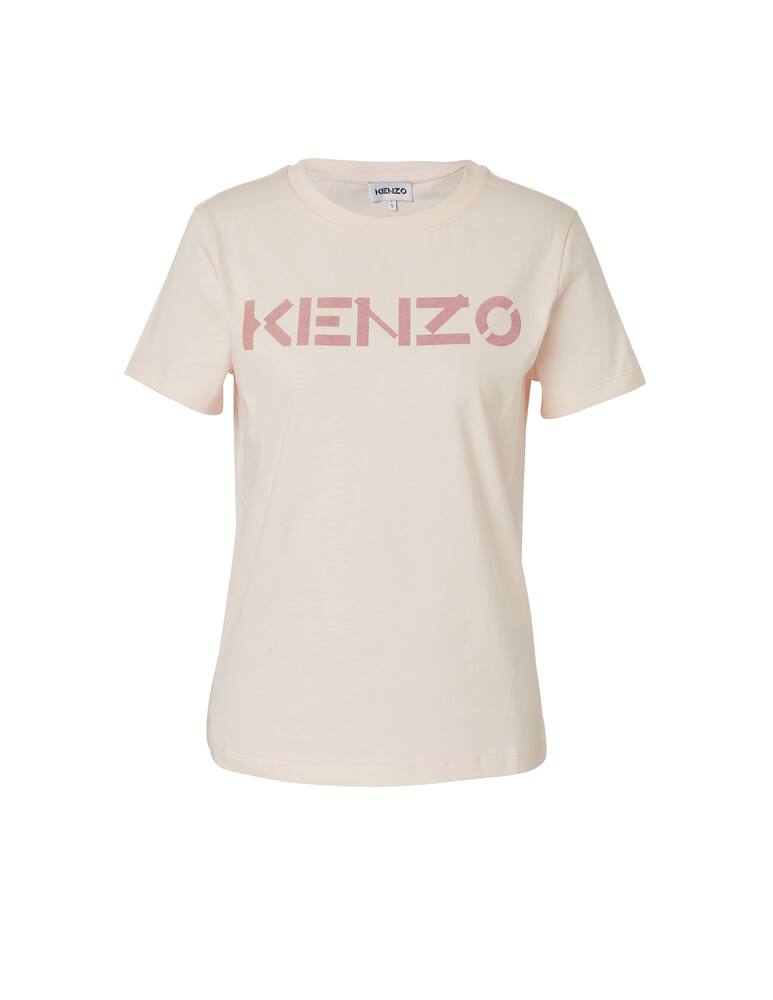 rinascente Kenzo T-shirt in cotone con logo - rosa