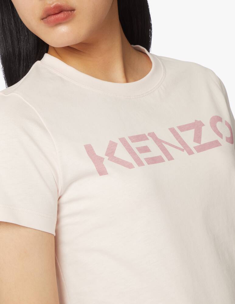 rinascente Kenzo T-shirt in cotone con logo - rosa