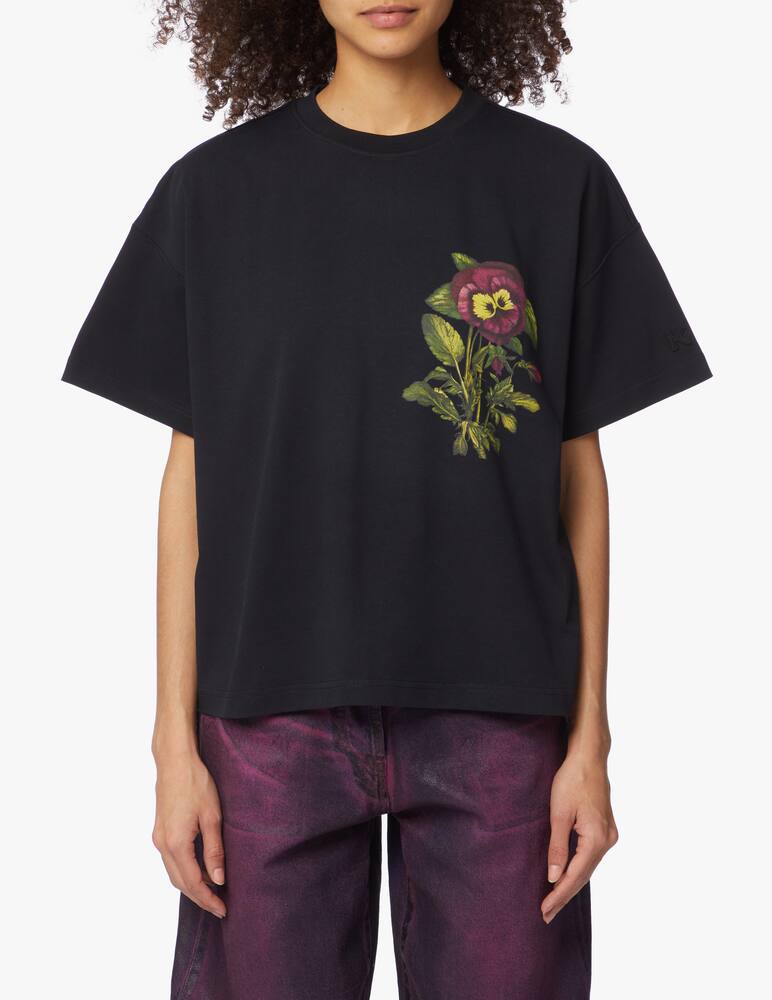 rinascente Kenzo T-shirt in cotone con stampa in fiore