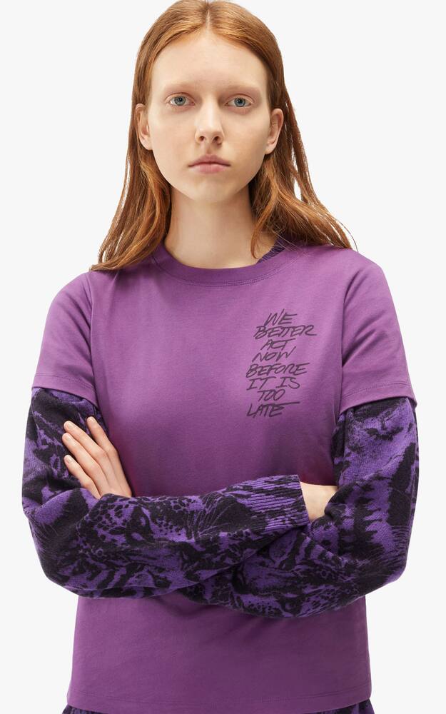 rinascente Kenzo T-shirt in cotone Gots Classic