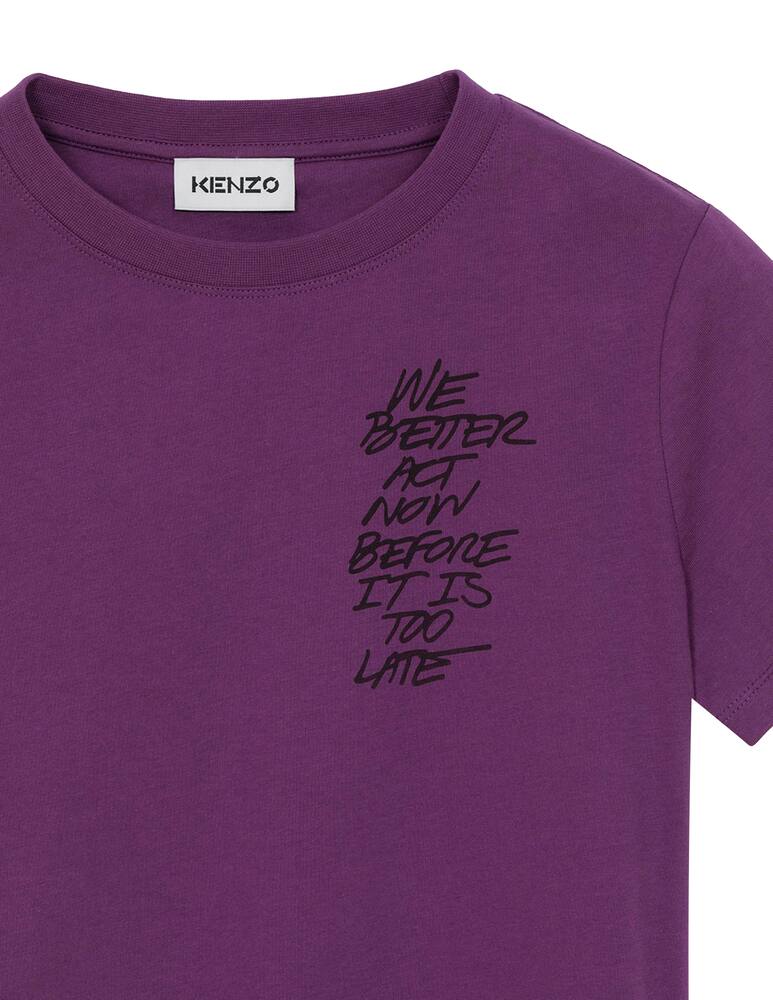 rinascente Kenzo T-shirt in cotone Gots Classic