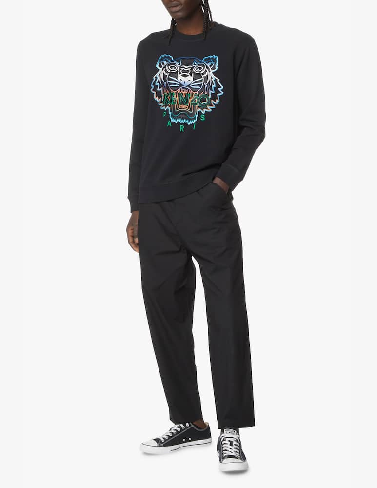rinascente Kenzo Gradient icon sweatshirt - black