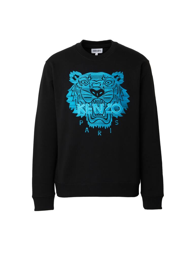 rinascente Kenzo Icon neon roundneck sweatshirt - black