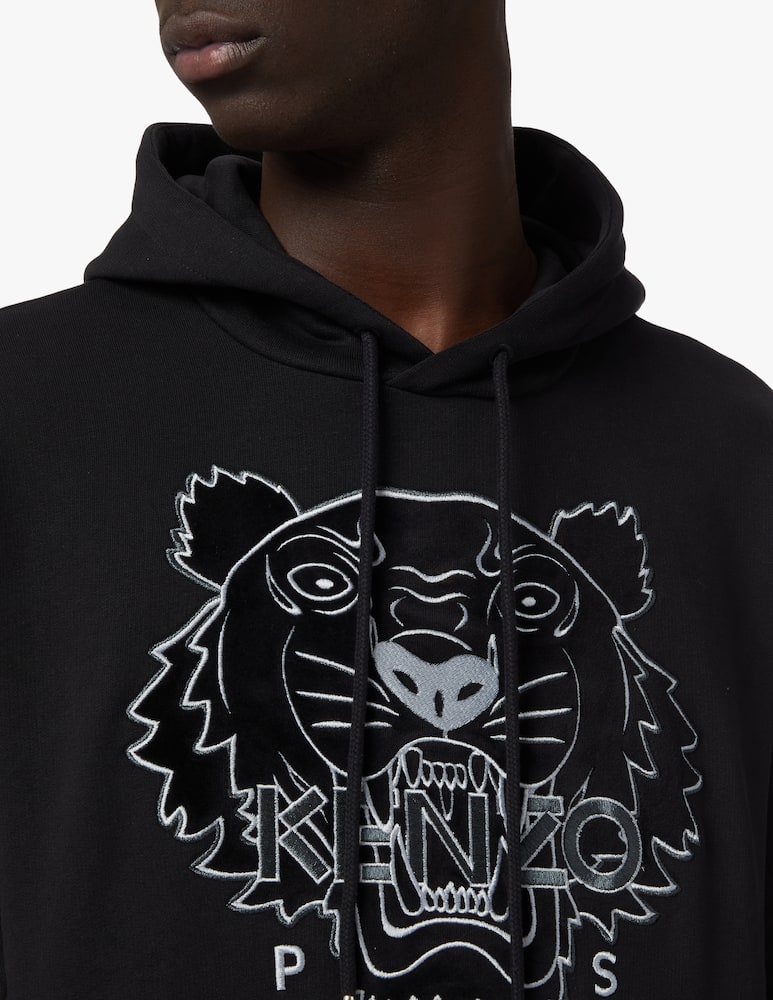 rinascente Kenzo Felpa con cappuccio festive icon - nero