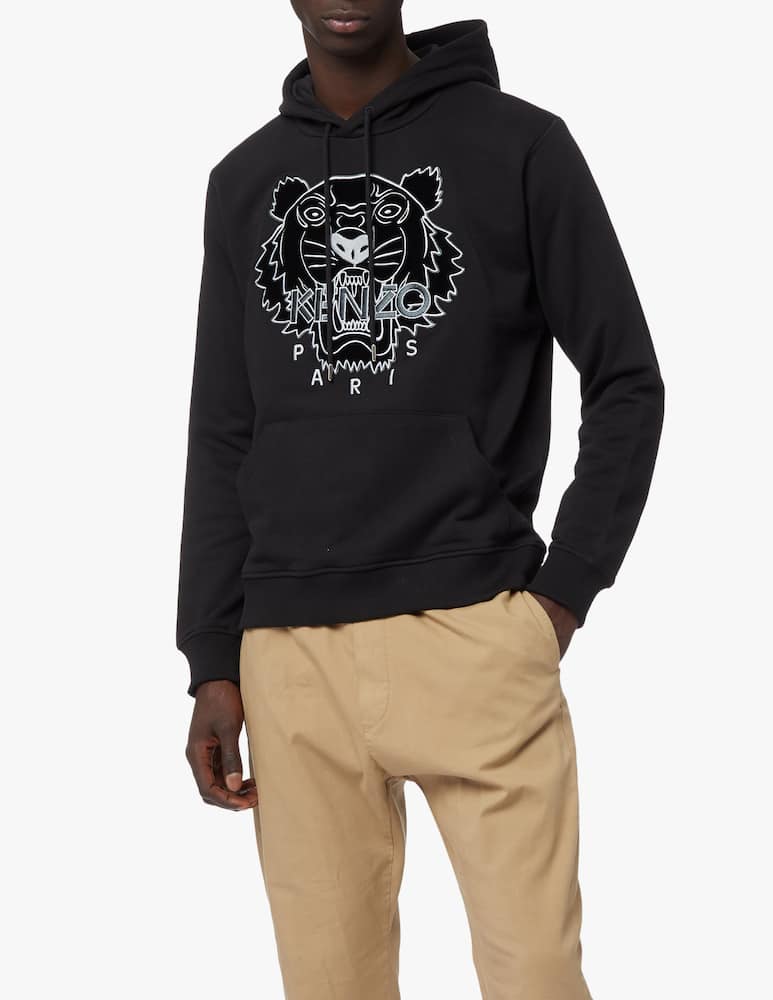 rinascente Kenzo Felpa con cappuccio festive icon - nero