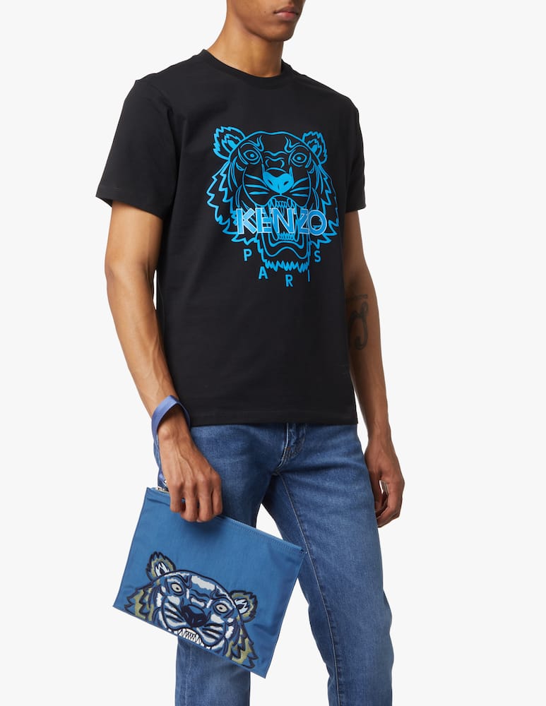 rinascente Kenzo Pochette tigre icon - blu