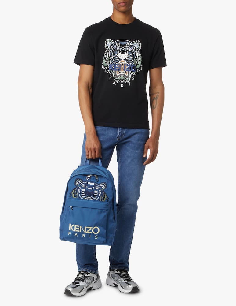 rinascente Kenzo Backpack tiger icon - blue