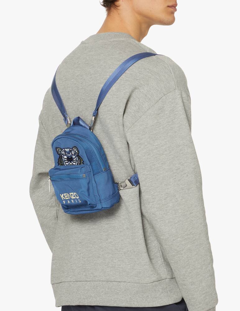 rinascente Kenzo Mini backpack tiger icon - blue
