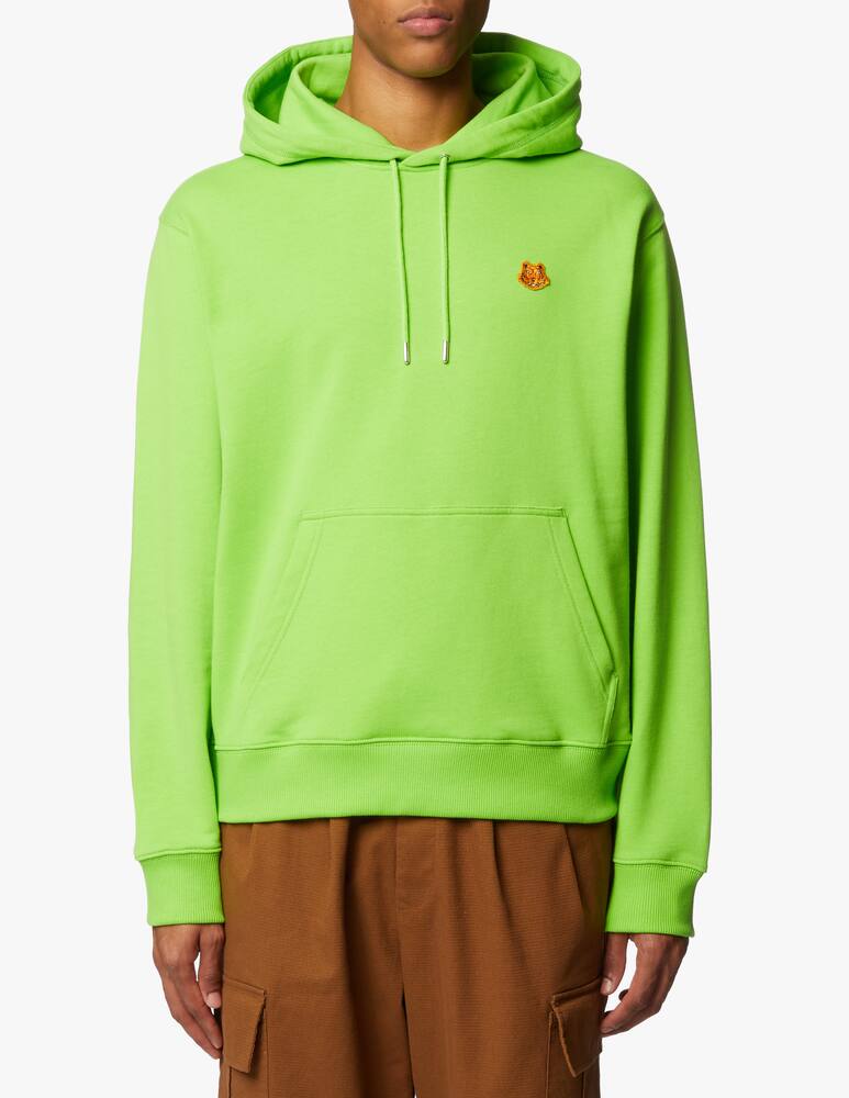 rinascente Kenzo Felpa con cappuccio tiger crest cotone organico - verde