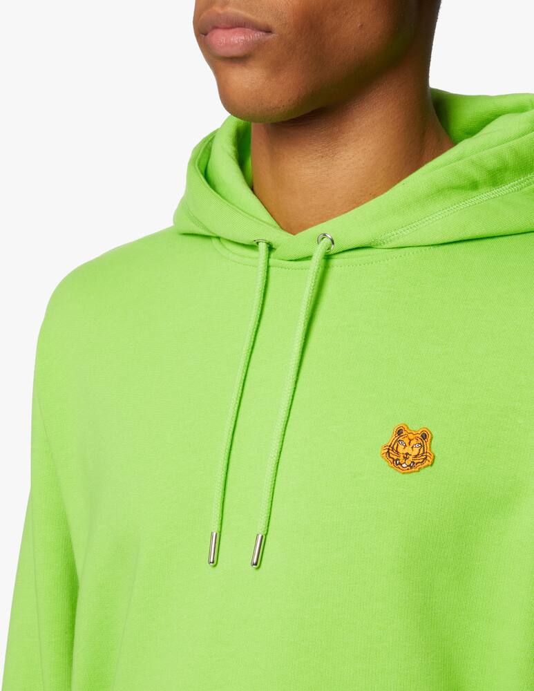rinascente Kenzo Felpa con cappuccio tiger crest cotone organico - verde