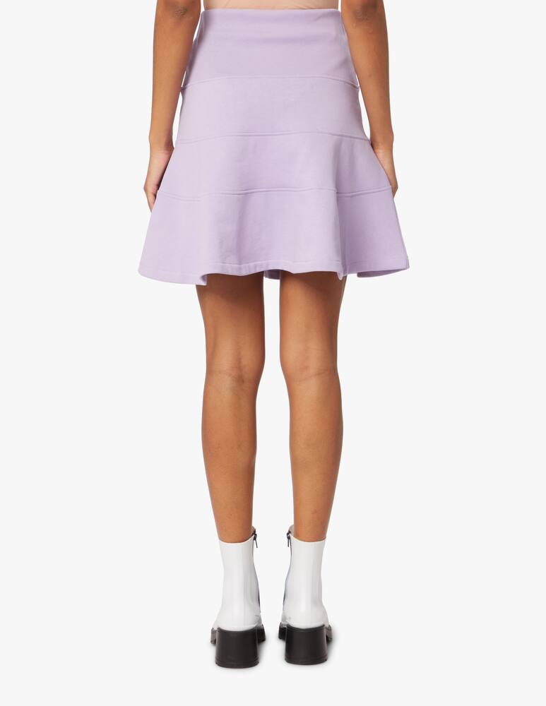 rinascente Kenzo Fleece mini skirt - lilac