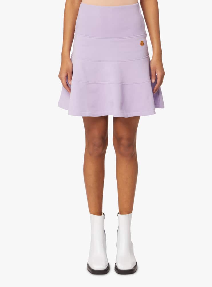 rinascente Kenzo Fleece mini skirt - lilac