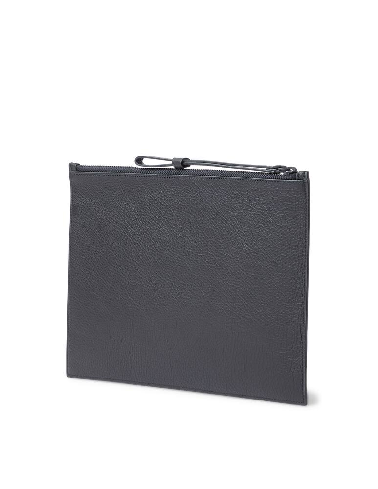 rinascente Kenzo Pochette in pelle con logo - nero