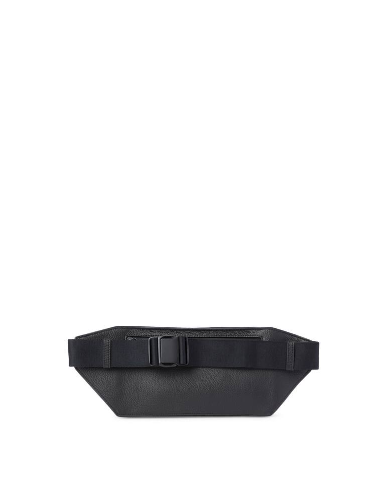 rinascente Kenzo Leather belt bag logo - black