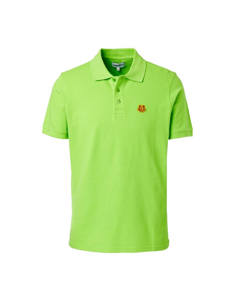 rinascente Kenzo Polo tiger crest - green