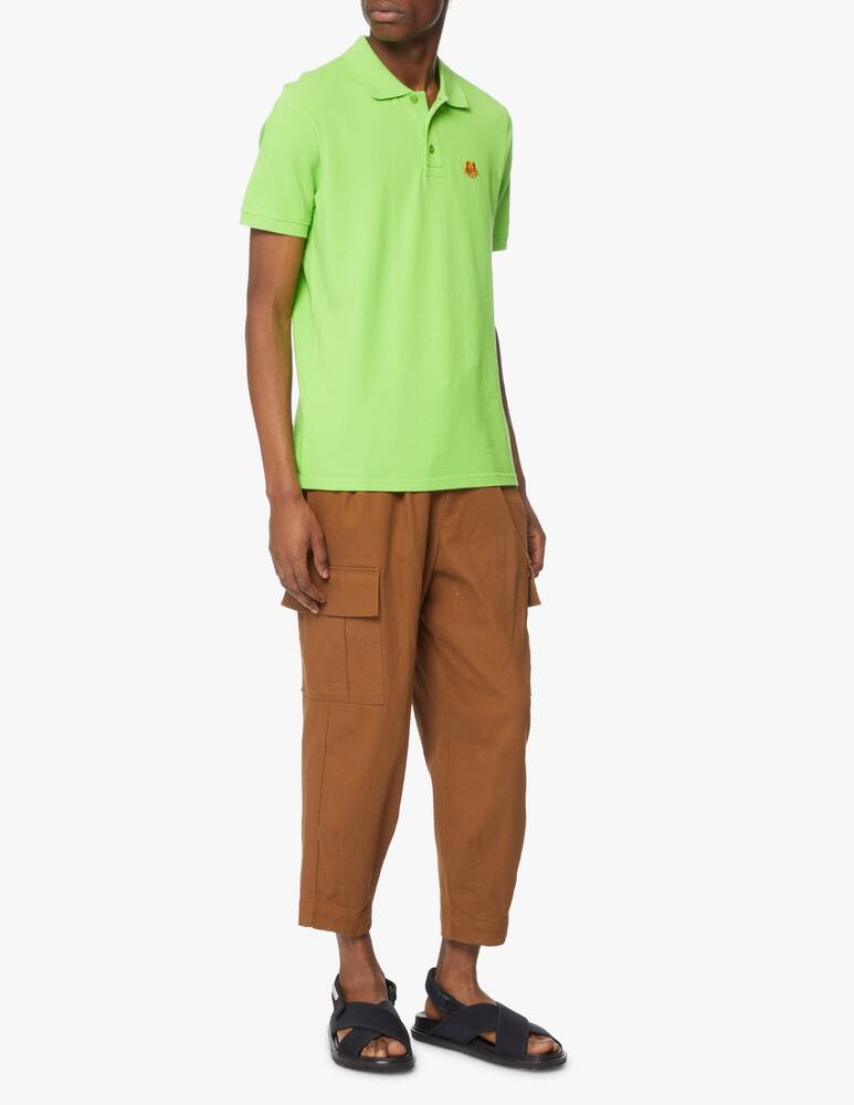 rinascente Kenzo Polo tiger crest - green