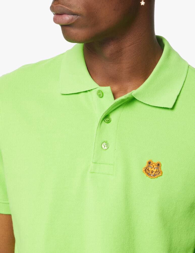 rinascente Kenzo Polo tiger crest - green
