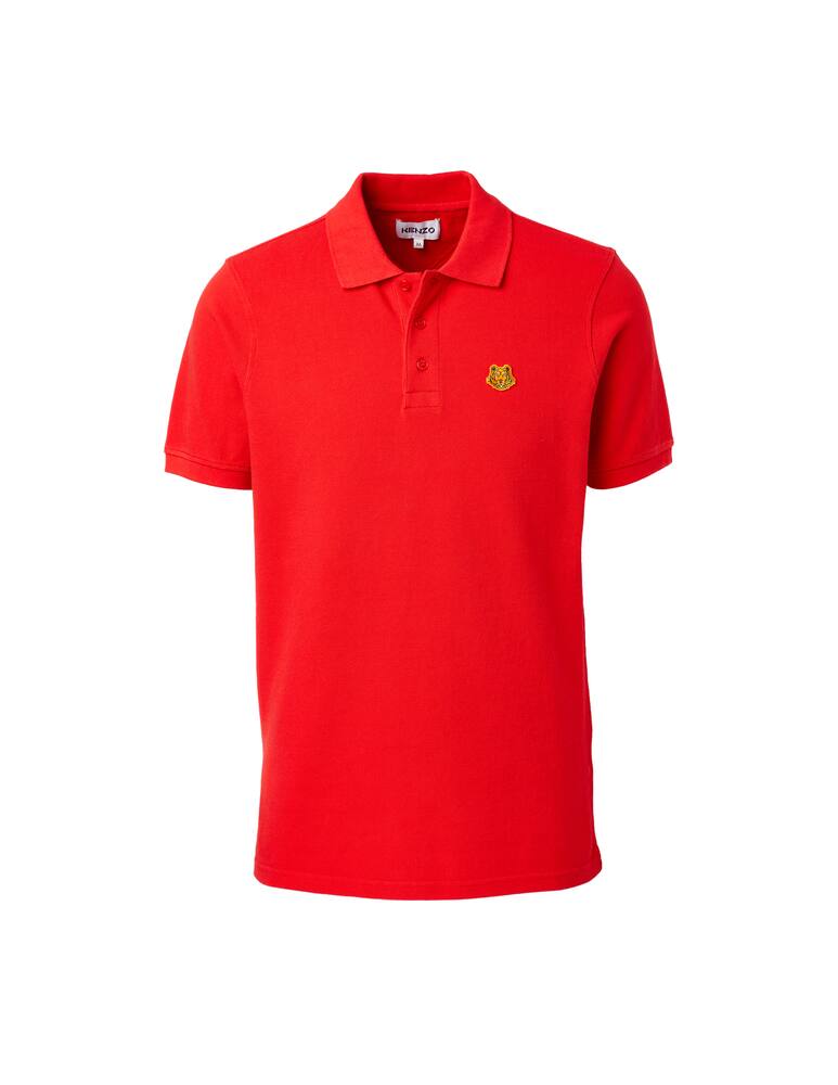 rinascente Kenzo Polo tiger crest - red