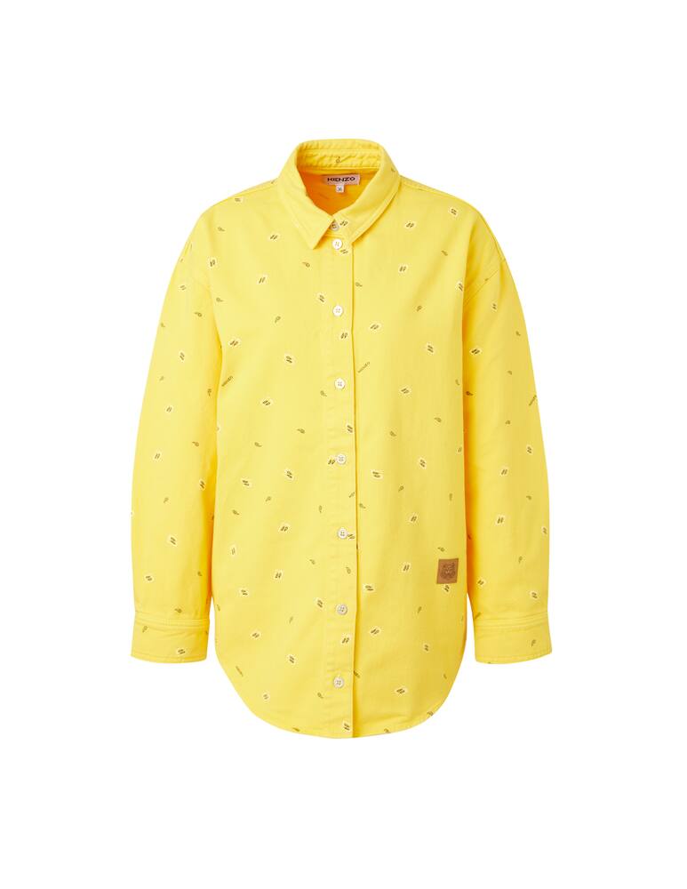 rinascente Kenzo Cotton bandana blazer - yellow