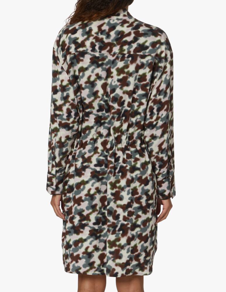 rinascente Kenzo Abito corto chemisier in cotone - marrone