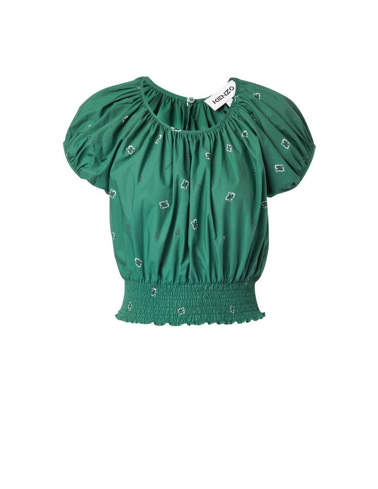rinascente Kenzo T-shirt corta in cotone - verde