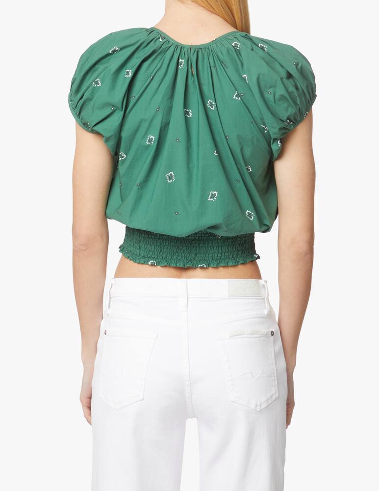 rinascente Kenzo T-shirt corta in cotone - verde