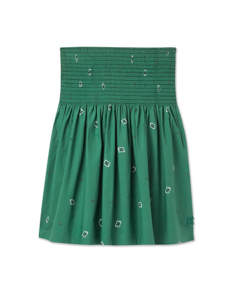 rinascente Kenzo Circle cotton miniskirt - green