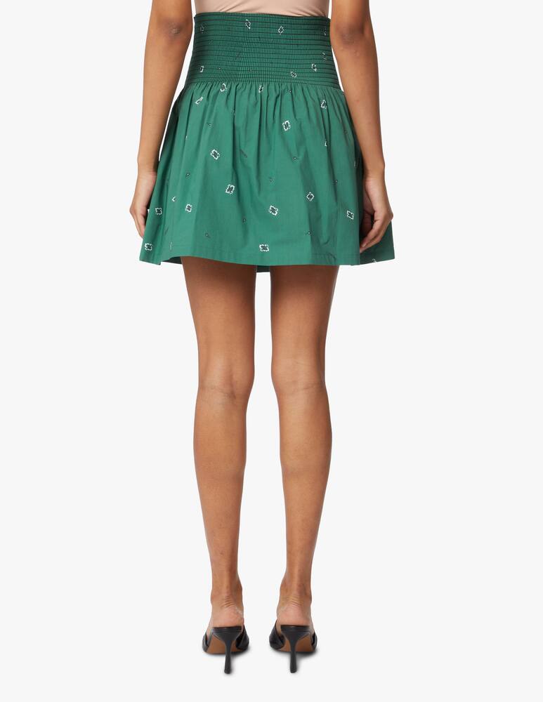 rinascente Kenzo Circle cotton miniskirt - green