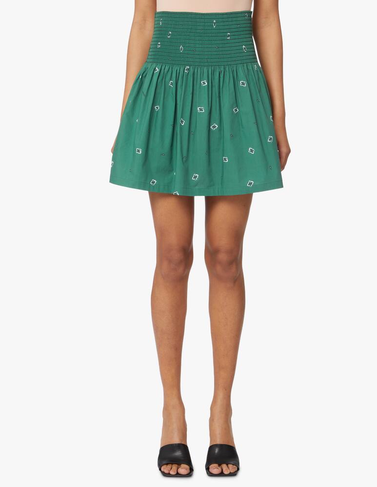 rinascente Kenzo Circle cotton miniskirt - green